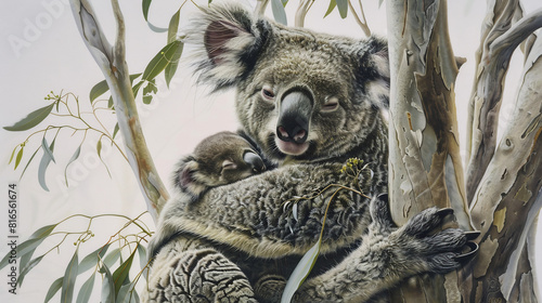 Family Life Among Koalas