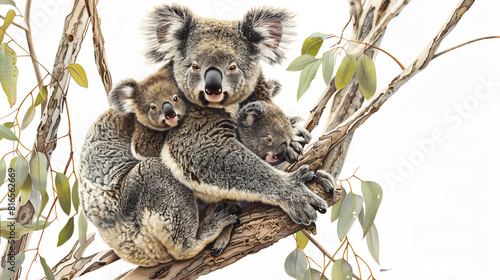 Family Life Among Koalas