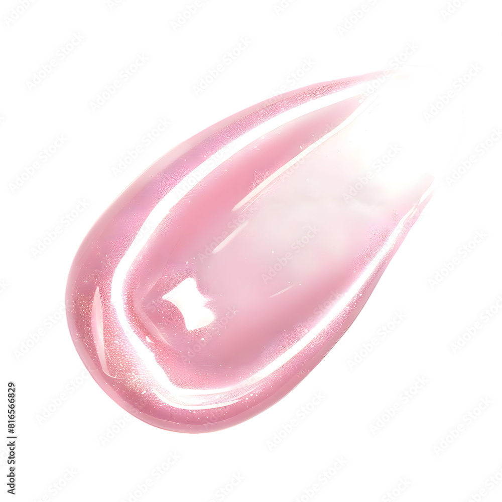 pink nail polish smear isolated on transparent background pink nail polish smear isolated on transparent background