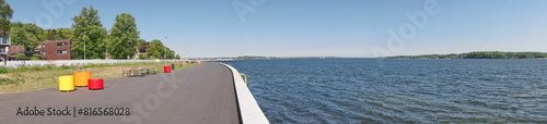 Kieler Förde im Sommer - Panorama