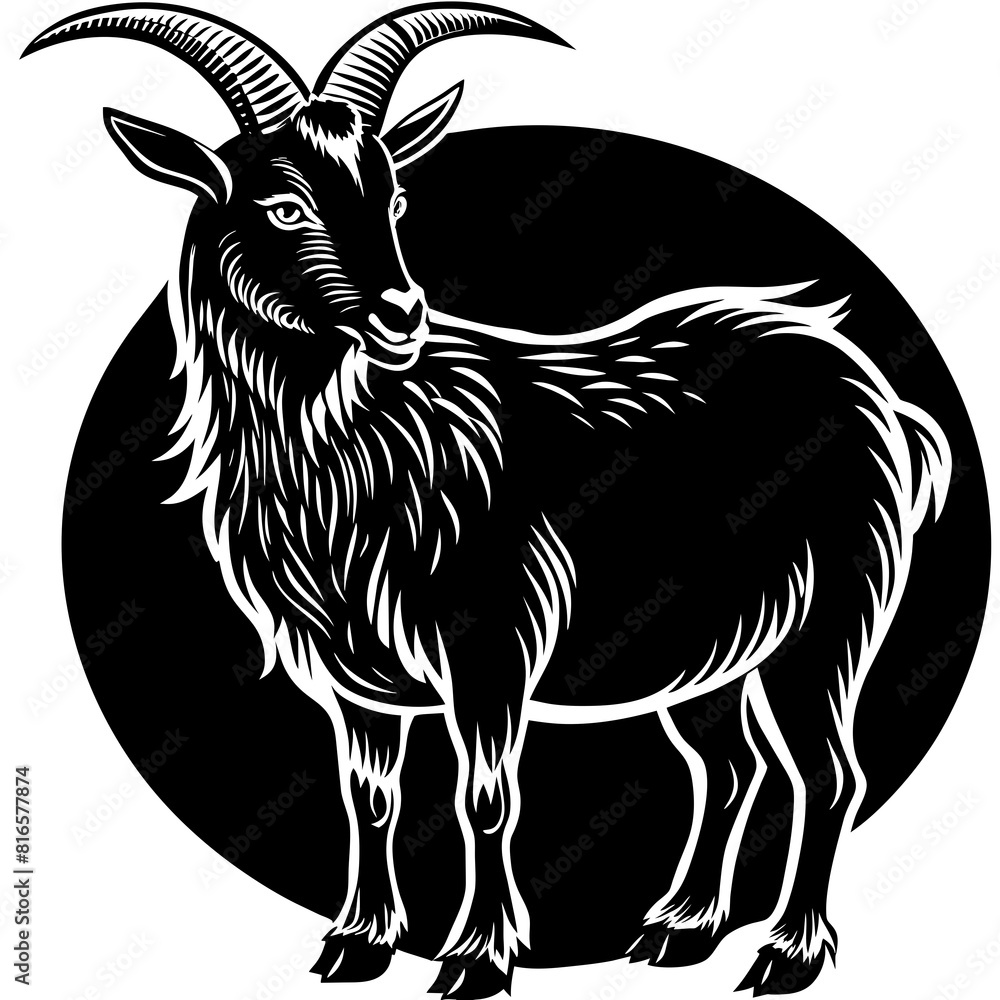 silhouette-of-goat silhouette-of-goat