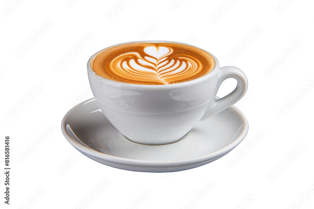Hot cappuccino coffee cup, transparent background, png. Hot cappuccino coffee cup, transparent background, png.