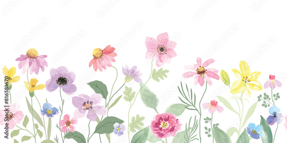 watercolor arrangements with small flower. Botanical illustration minimal style.
watercolor arrangements with small flower. Botanical illustration minimal style.