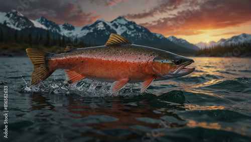 Wild Alaska salmon