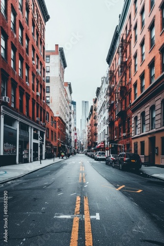 Silent Streets New York Citys Tranquil Facade © EMRAN