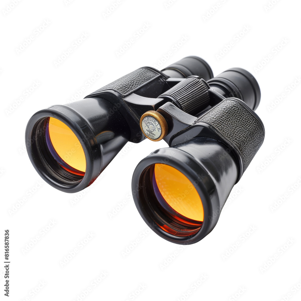 Lifeguard Binoculars for Surveillance and Safety Monitoring, Isolated without Background Lifeguard Binoculars for Surveillance and Safety Monitoring, Isolated without Background