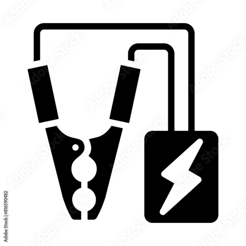 Battery Jump Start Icon