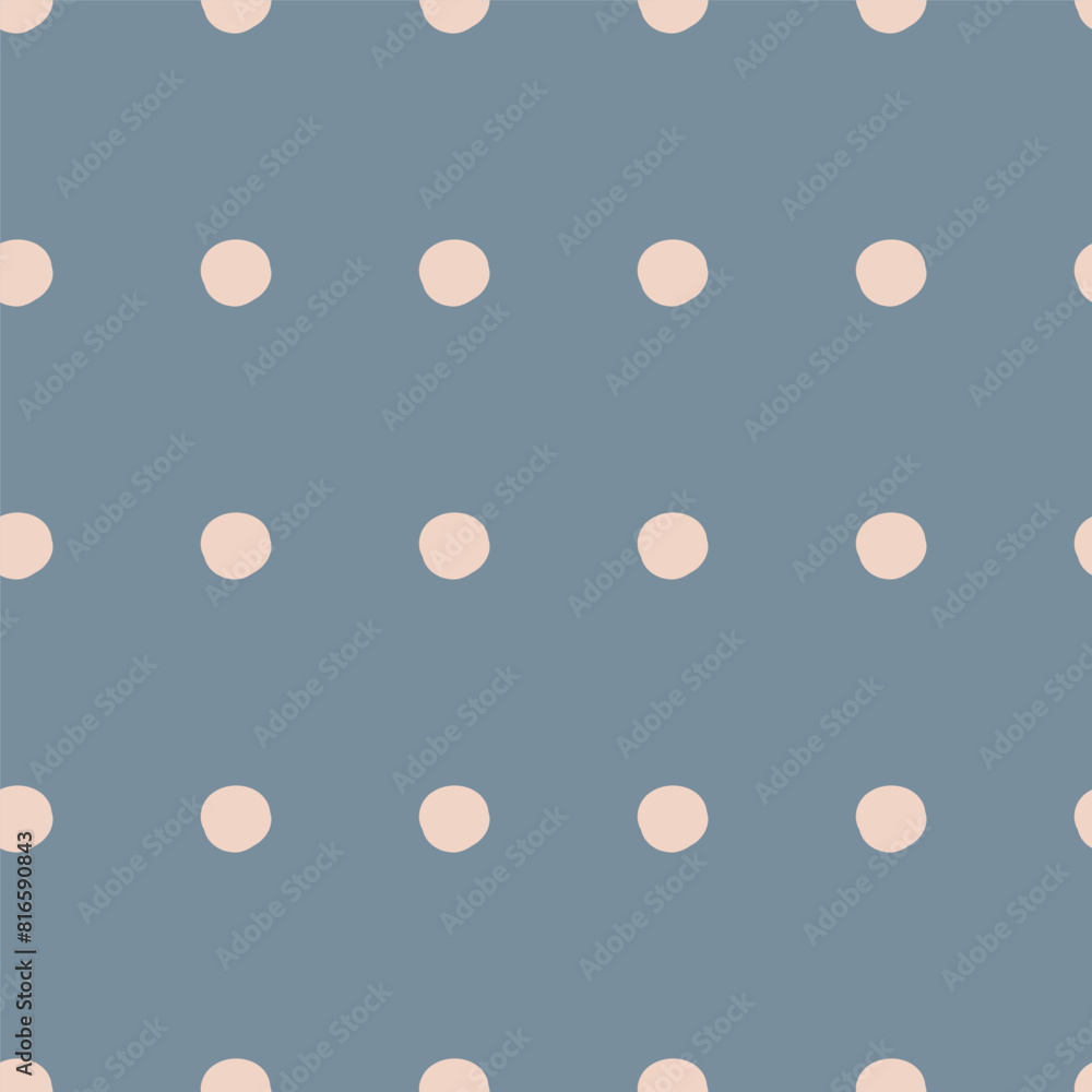 Dots children seamless pattern