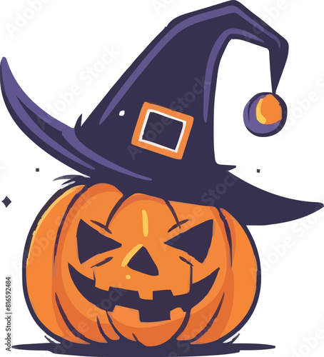 Halloween pumkin icon. vector illustration.
