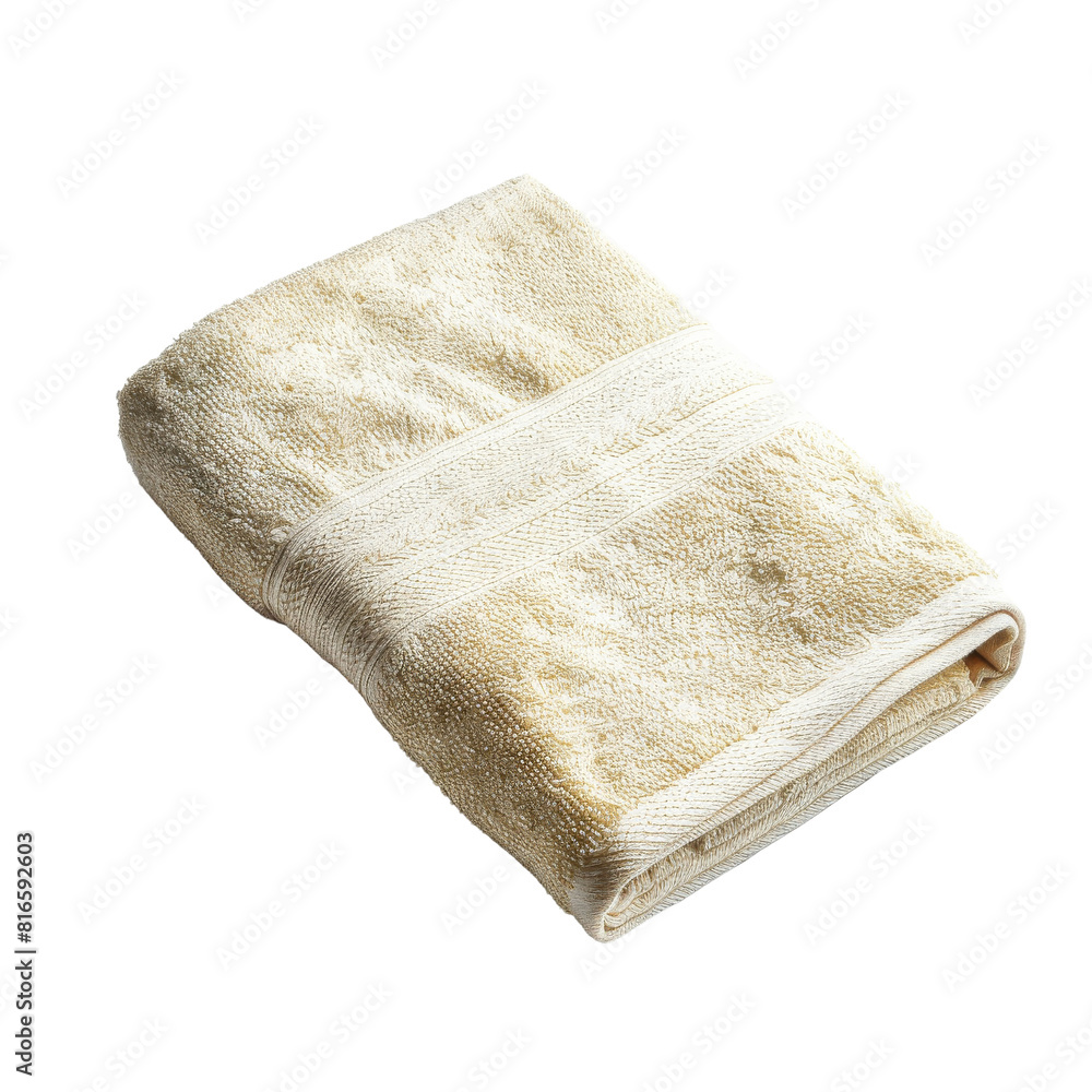Soft and Absorbent Swimming Towel, Isolated without Background. Soft and Absorbent Swimming Towel, Isolated without Background.