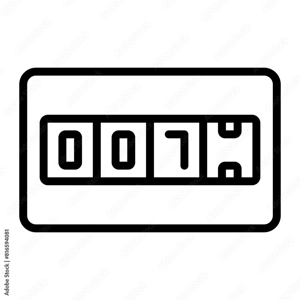 Odometer Icon Odometer Icon