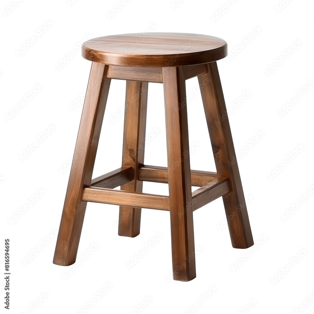 Wooden Bar Stool Isolated without Background Wooden Bar Stool Isolated without Background