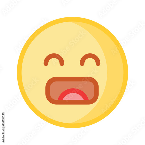 Get this amazing crying emoji vector design  customizable vector