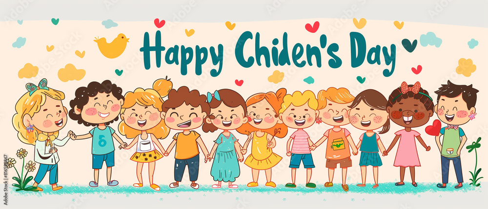 Happy Children's Day Card