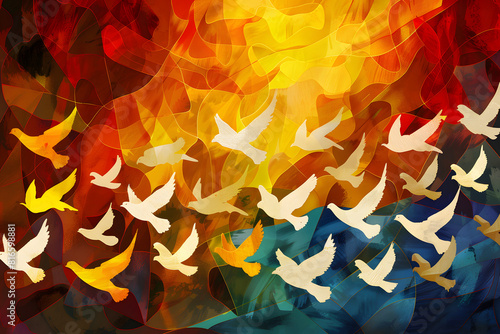 Pentecost Suday, The Roman Catholic Church therefore observes this day as the Feast of the Holy Spirit, And it is also the birthday of the church