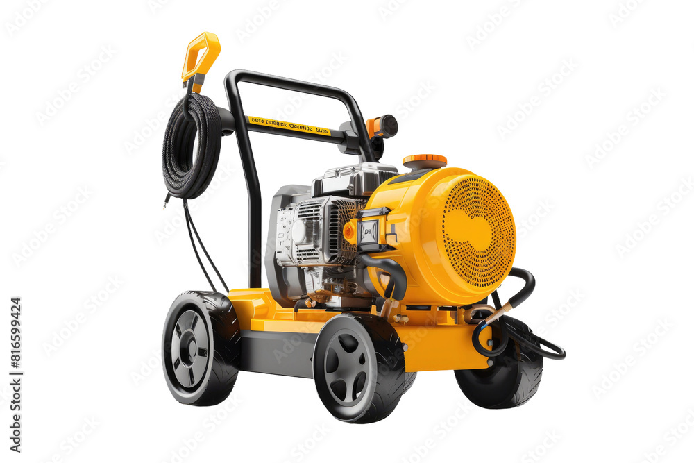 Fototapeta premium The Sunbeam Contraption on White or PNG Transparent Background.