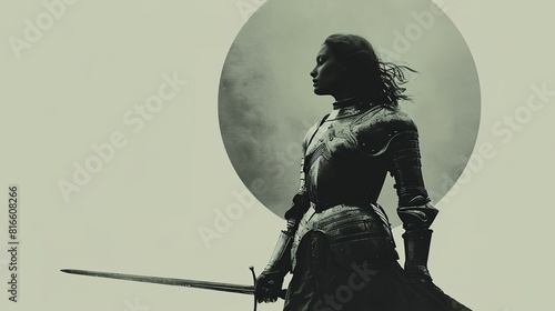 Joan of Arc : French Heroine, Martyr, and National Icon of Patriotism and Victory - Side Copy Profile Of French Warrior