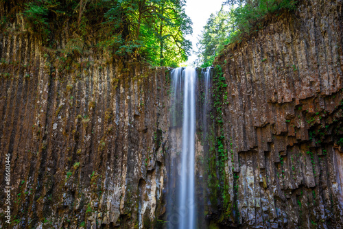 Abiqua Falls Long Exposure of the Casacades  near Silverton  Oregon