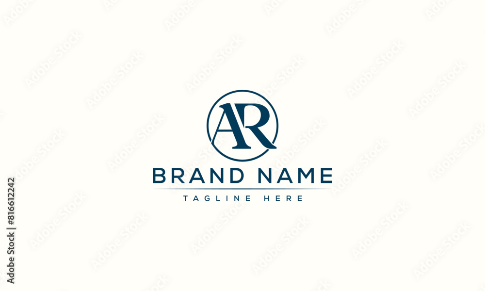 Logo design letter AR . Elegant modern. Vector template. Logo design letter AR . Elegant modern. Vector template.