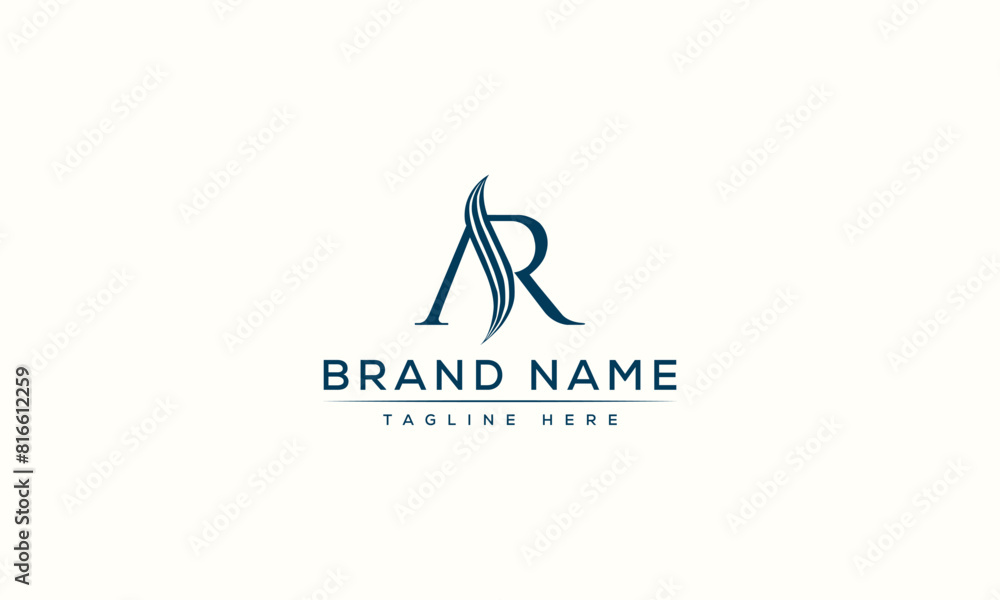 Logo design letter AR . Elegant modern. Vector template. Logo design letter AR . Elegant modern. Vector template.