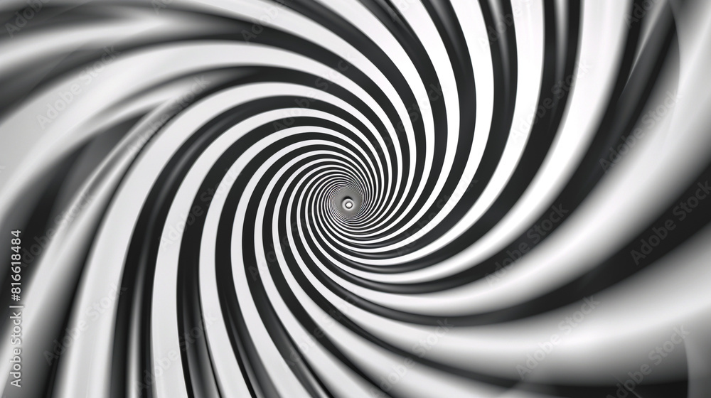 Fototapeta premium black and white swirl