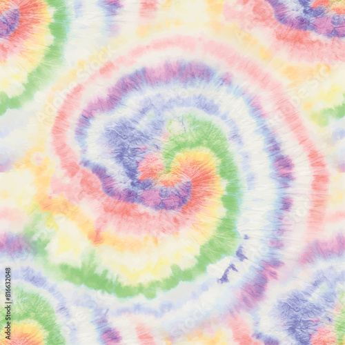Vector Tie Dye Swirl. Rainbow Pale Tiedye. Rainbow Tiedye. Multi Color Swirl Pattern. Gradient Blue Pattern. Green Rainbow Texture. Pastel Tie Dye Paint. Fabric Music. Spiral 1960 Background