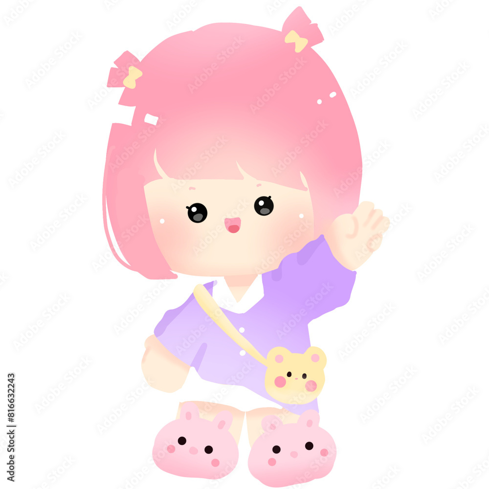 girl with piggy bank girl with piggy bank