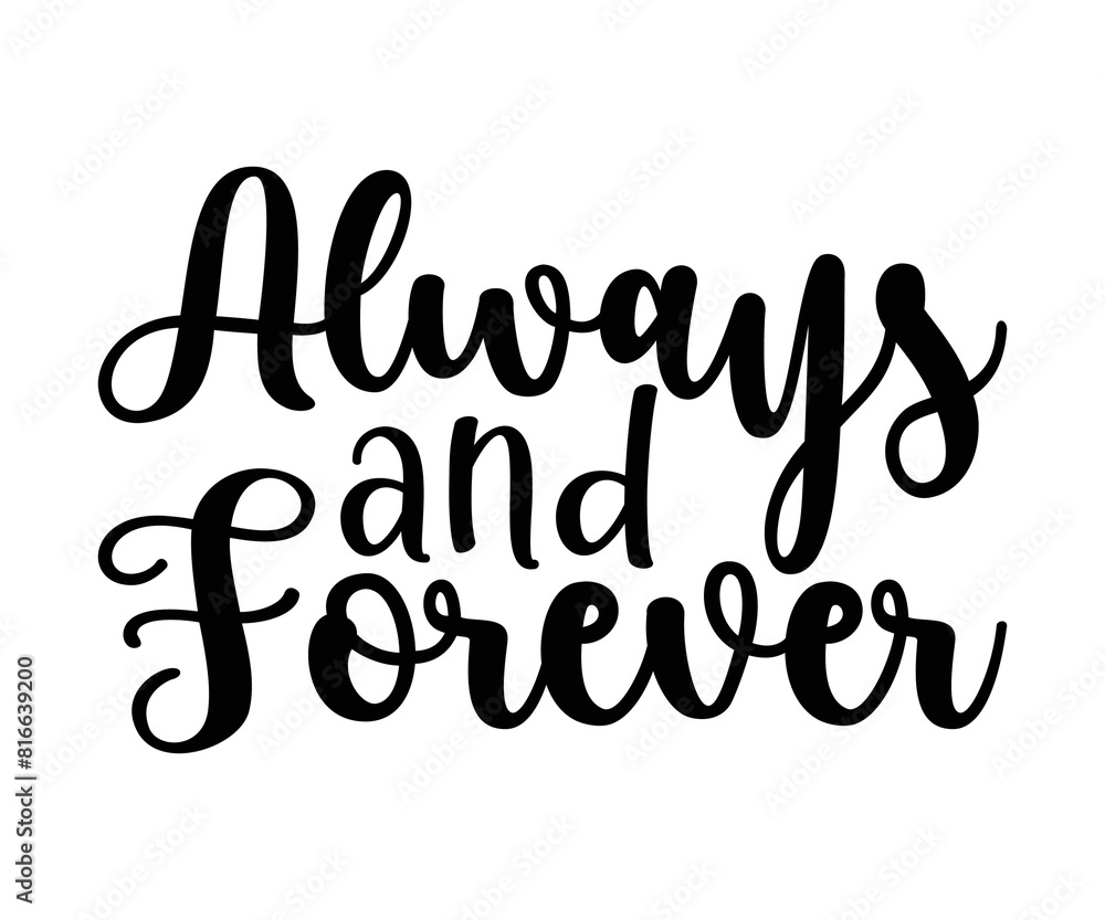 Always And Forever T-shirt, Valentines Day Typography, Kids Valentine, T-shirt, Valentines Day, Mini Valentine, Cut File For Cricut And Silhouette Always And Forever T-shirt, Valentines Day Typography, Kids Valentine, T-shirt, Valentines Day, Mini Valentine, Cut File For Cricut And Silhouette