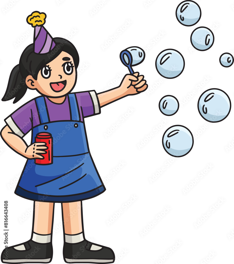Circus Girl Blowing Bubbles Cartoon Clipart Circus Girl Blowing Bubbles Cartoon Clipart