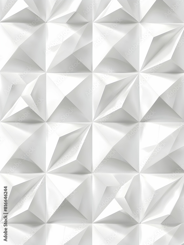 Geometric 3D white pattern for modern background design Geometric 3D white pattern for modern background design