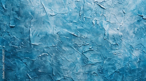 Blue textured background with a rough surface.