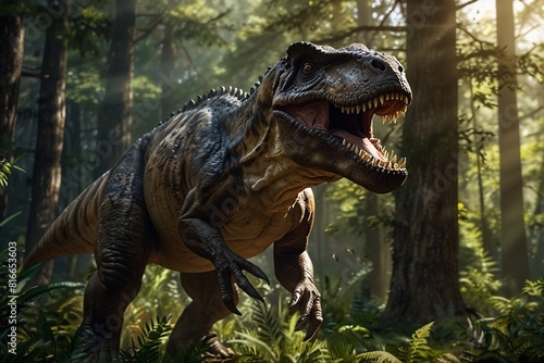 tyrannosaurus rex dinosaur © ขัตติยะ ทุ่งกลาง