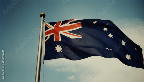 Image of the Australian flag and decorations 3