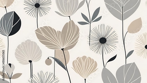 floral abstract background