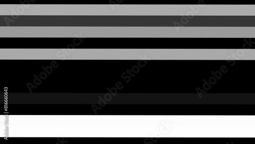 Vintage TV screen flicker effect. Retro screen distortion and error, weak signal. Horizontal lines in black and white. Digital glitch effect and static noise. Flickering screen.