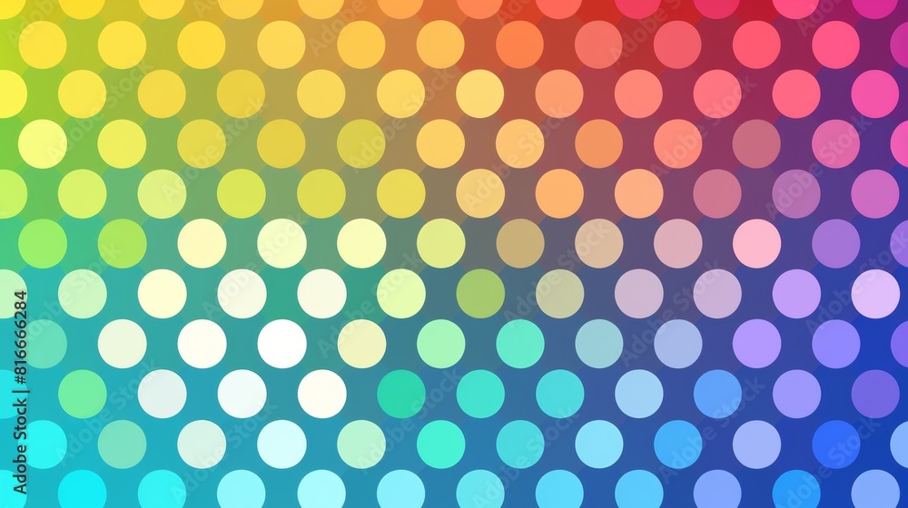 A color rainbow circle modern background.
