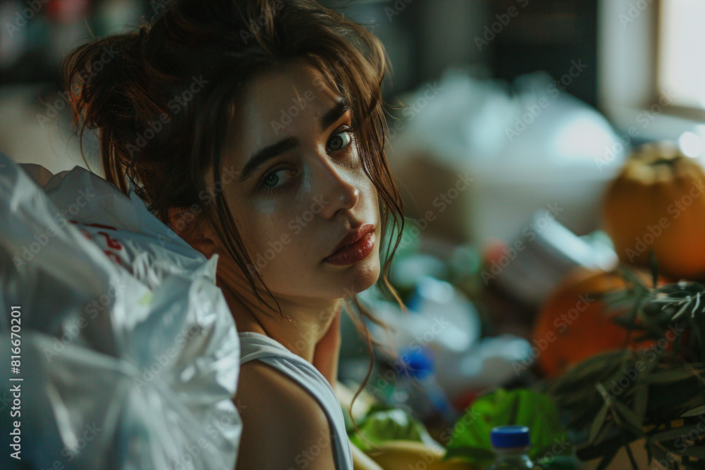Local service workers cleaning reusing trash garbage saving planet from pollution recycling plant fabric Generative AI Local service workers cleaning reusing trash garbage saving planet from pollution recycling plant fabric Generative AI