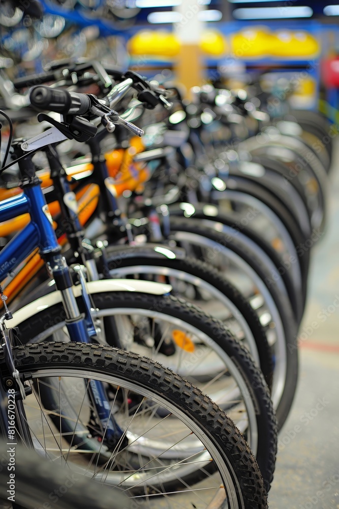 Extensive array of new bicycles available at a cycle sport store for every rider s preference