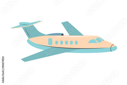 Airplane icon. Travel concept. Vector illustration isolated on white background.