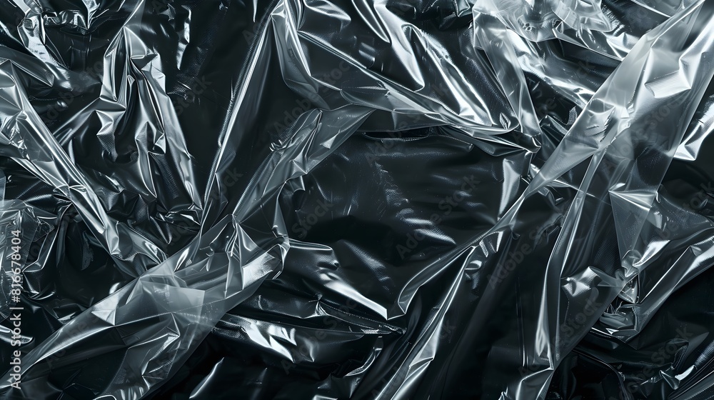 A Plastic wrap texture effect overlay A Plastic wrap texture effect overlay