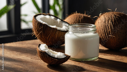 Image of coconuts and coconut oil 4