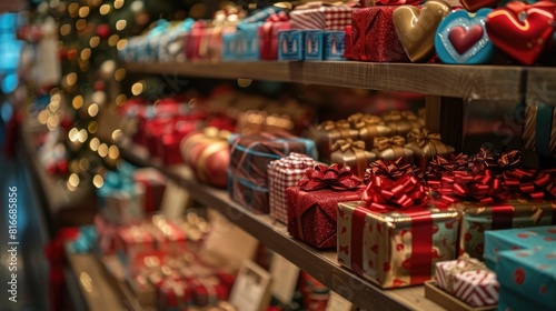 Searching for the Perfect Anniversary Gift in a Festive Retail Display © Intelligent Horizons