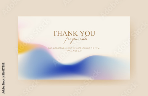 thank you card template, business card, aesthetic greeting card template, printable custom small business card