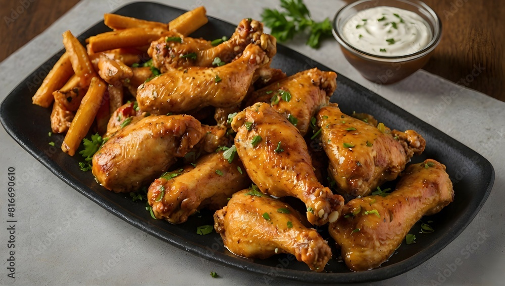 Nolia Wings New Orleans style chicken Nolia Wings New Orleans style chicken