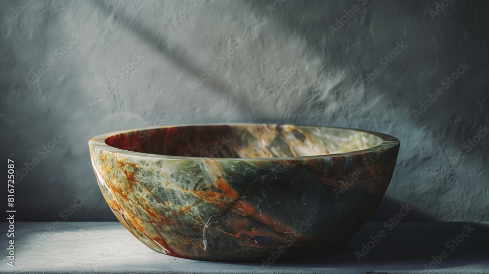 Beautiful polished marble stone bowl Beautiful polished marble stone bowl