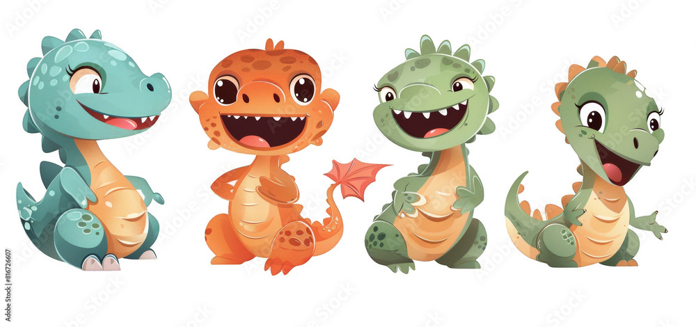 set of funny monsters set of funny monsters