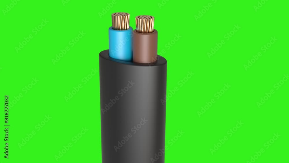 Do not use Cable, prohibition sign icon, Cable not allowed