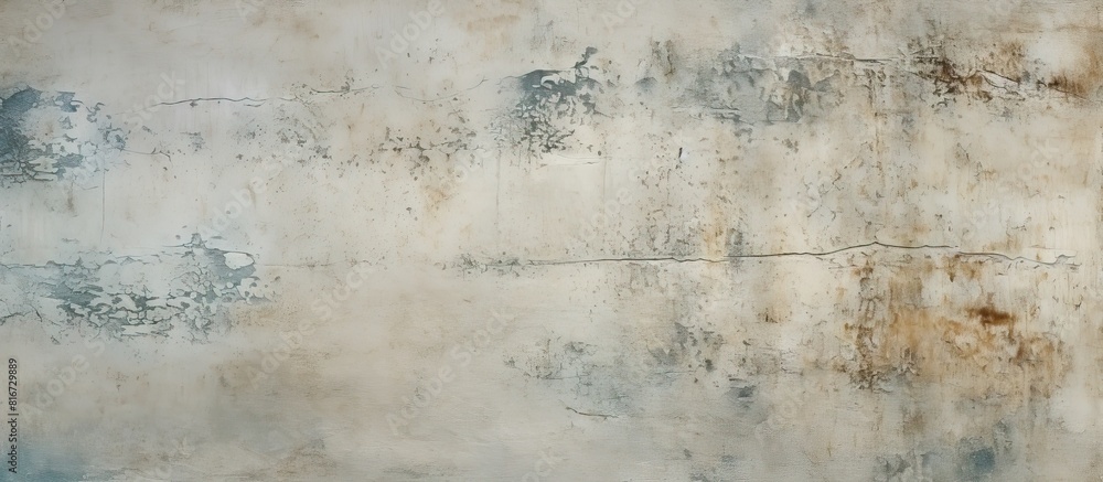 Obraz premium A textured grunge outdoor surface made of polished concrete perfect for patterns and backgrounds with a stucco effect Ideal for a copy space image 155 characters
