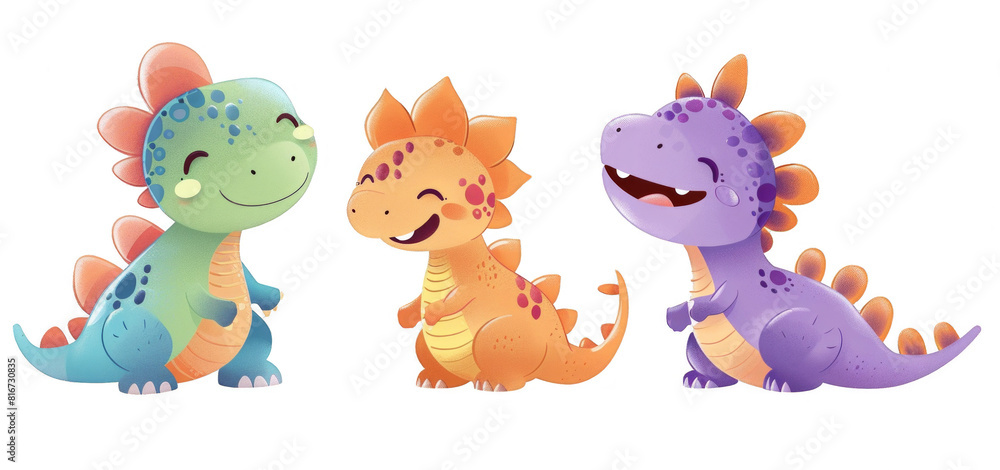 Fototapeta premium set of funny monsters