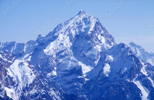 Der Monte Antelao vor den Felsstürzen 2014/2015 - Dolomiten, Italien
